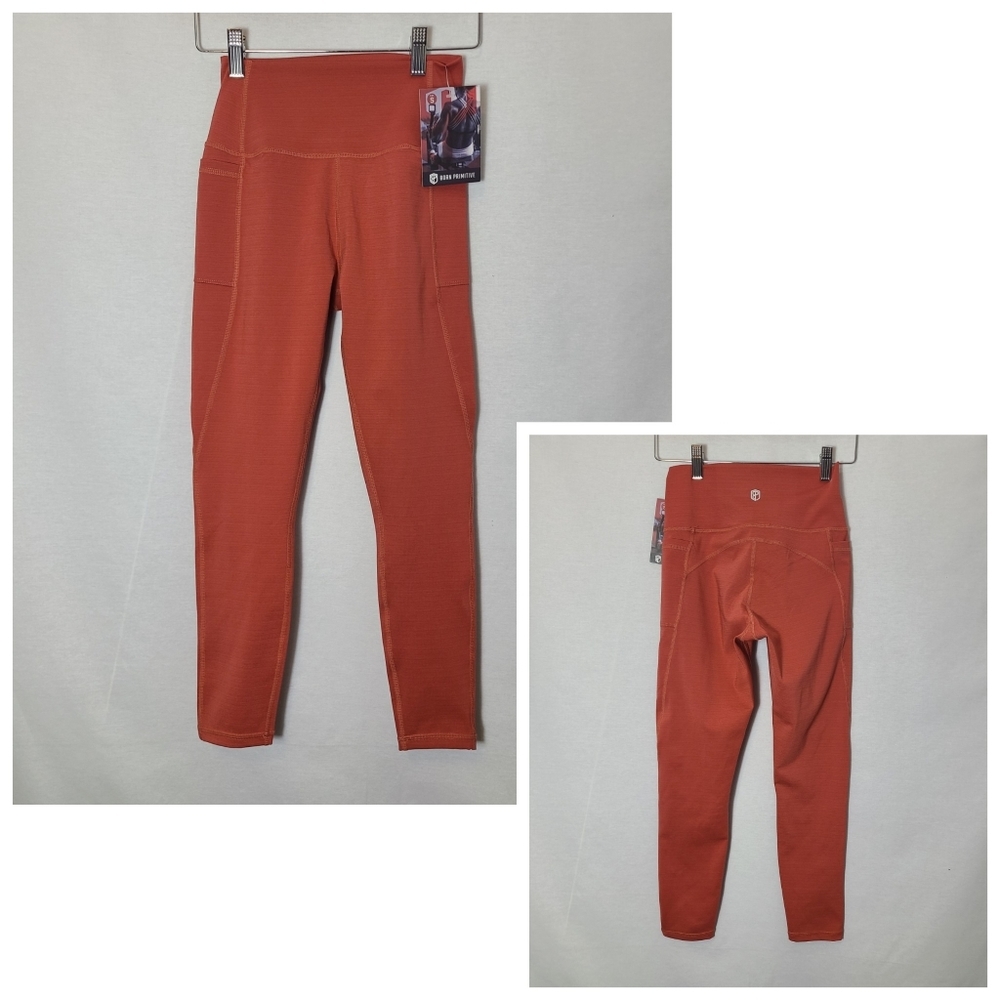 New with tags Born Primitive leggings- RISE LEGGINGS 2.0 in colour Sandstone